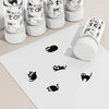 Set de Sellos de Gatitos Negros con 8 Diseños Únicos