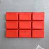 Molde de silicona para mini panes de 9 cavidades