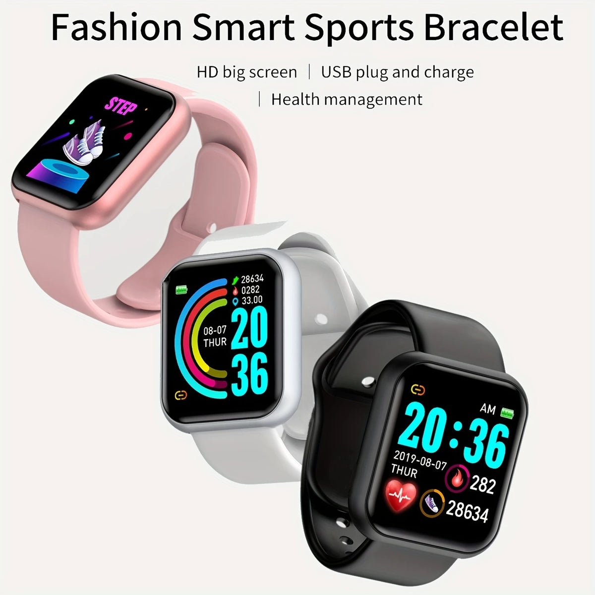 Fitness Tracker Smart Watch