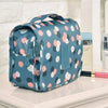 Floral Print Waterproof Hanging Travel Toiletry Bag