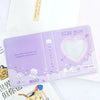 Heart-Shaped Mini Photo Album for K-pop Photocards