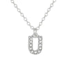 Initial Letter Pendant Necklace