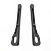 A pair of black car seat gap fillers and organizers shown vertically.