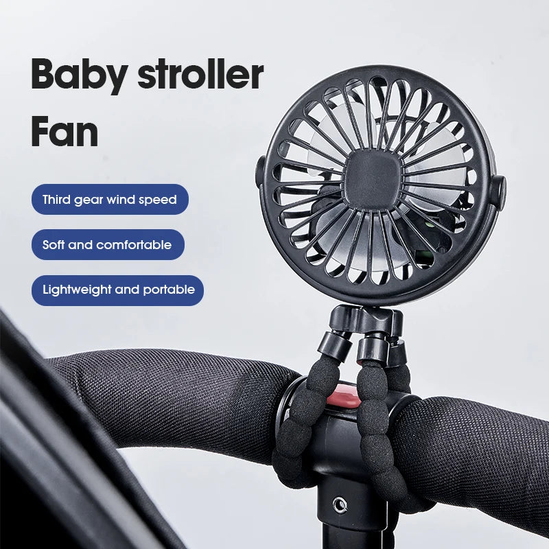 Ventilador de Escritorio Plegable con USB