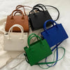 Minimalist Square PU Leather Crossbody Bag