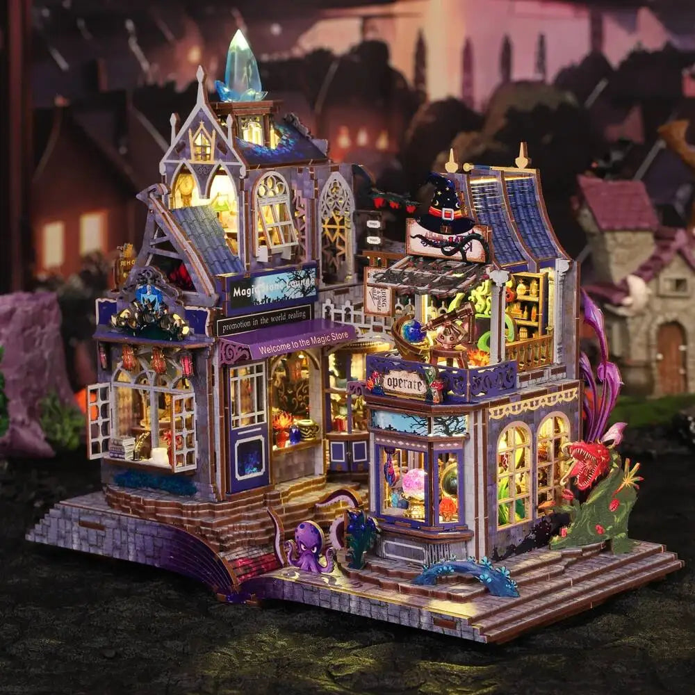 Wooden Miniature House Kit – The Gate of Secret Realm
