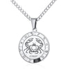 Collier Constellation du Zodiaque en Acier Inoxydable