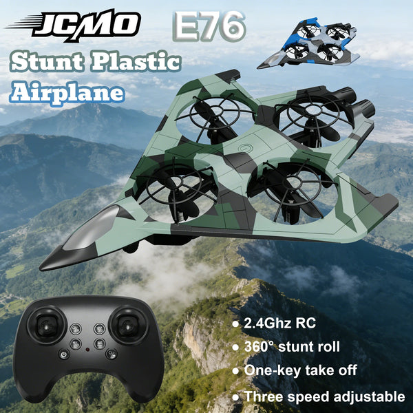 RC Stunt Fighter Airplane with Auto-Hover