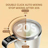 Self-Stirring Travel Mug with Temperature Display