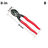 Heavy-Duty Bolt Cutter with Spring-Loaded Handles