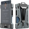 Slim Aluminum RFID Wallet with Money Clip