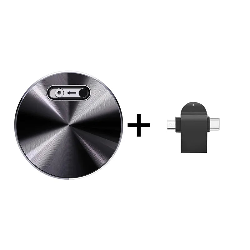 Compact Voice-Activated Recorder with Built-in Magnet