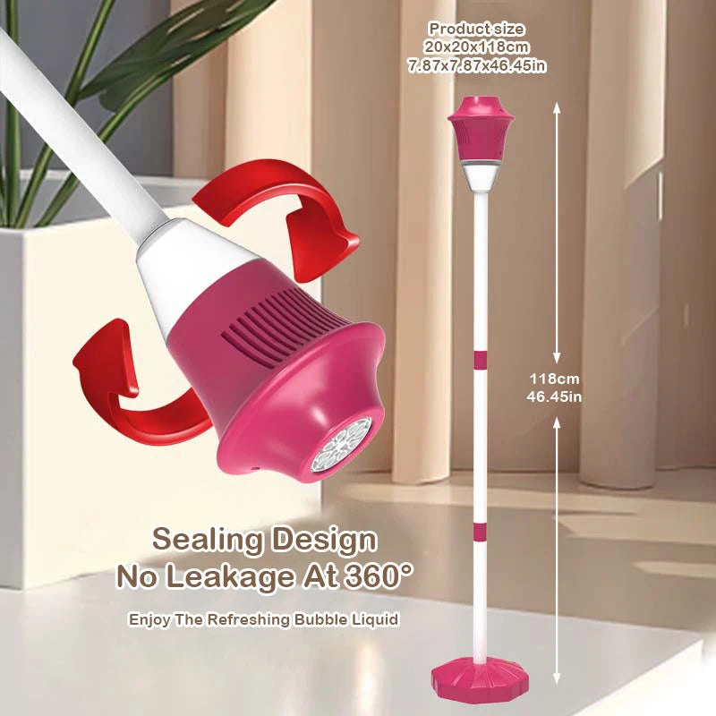 LED Bubble Machine for Parties — Cordless, Automatic