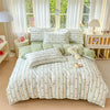 Brushed Polyester Duvet Cover with Matching Pillowcases