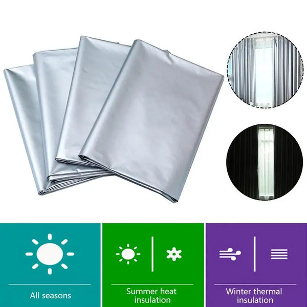 Heavy-Duty Blackout Curtains for Sun and Heat Blockage
