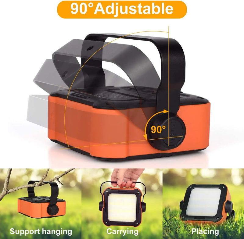 10000mAh Portable LED Power Bank & Floodlight