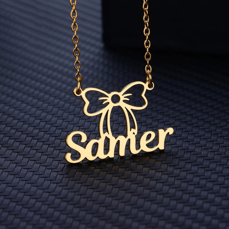 Personalized Stainless Steel Name Necklace