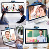 Full HD 1080p Webcam with Built-in Microphone