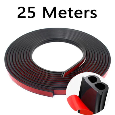 Universal EPDM Car Door Weatherstrip Seal