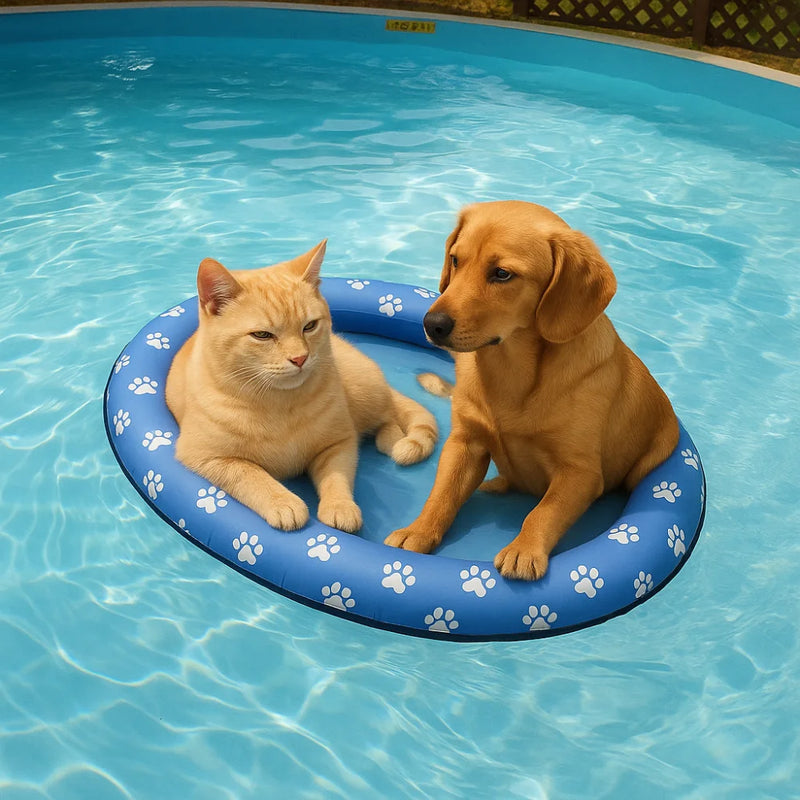 Foldable Inflatable Dog Pool Float