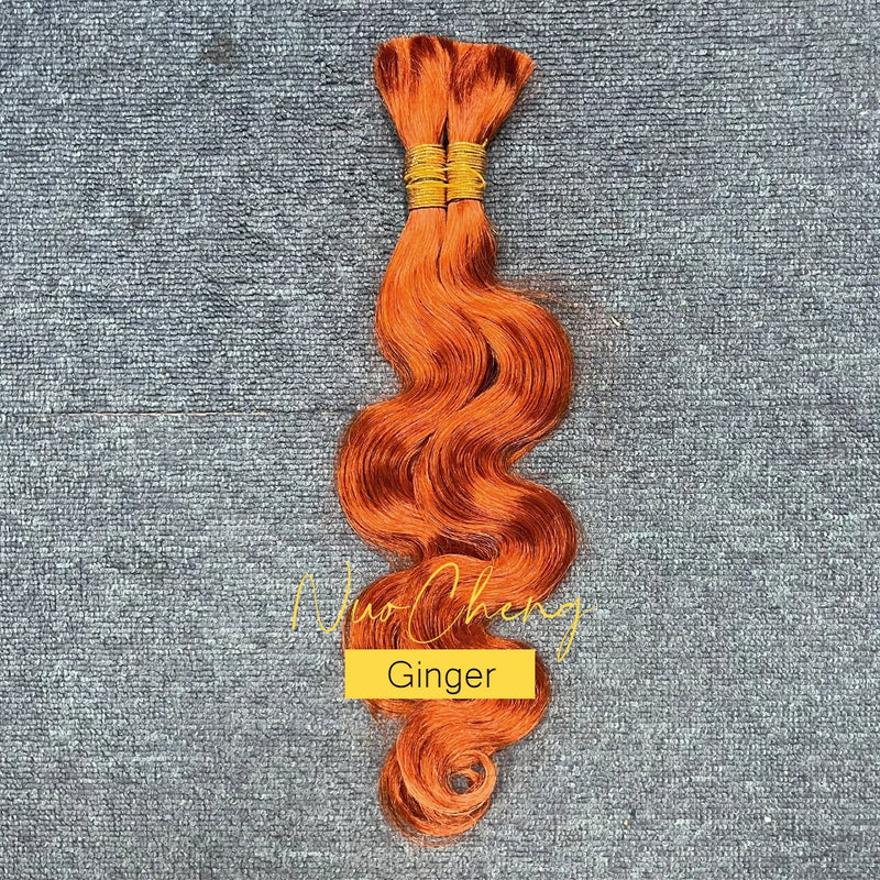 Blonde Body Wave Human Braiding Hair