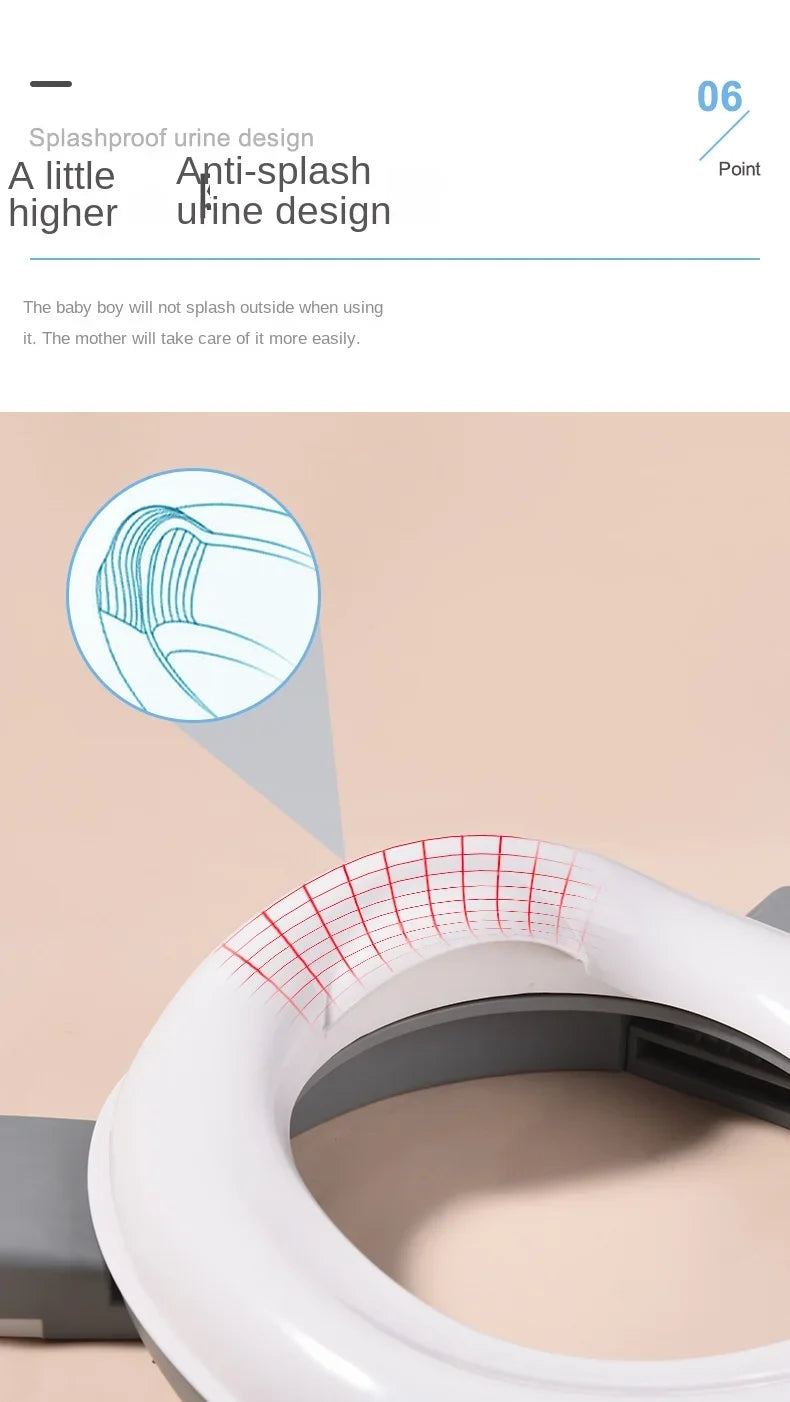 Foldable 3-in-1 Travel Potty for Kids with Disposable Bags