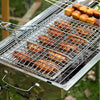 Cesta de Parrilla Plegable Grande con Mango Extraíble
