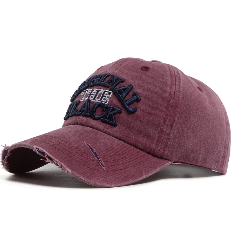 Vintage Washed Cotton Baseball Cap