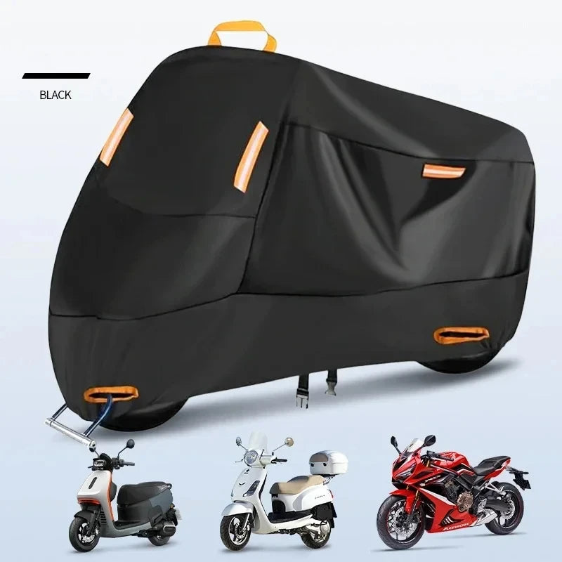 All-Weather Motorcycle Cover with UV Protection