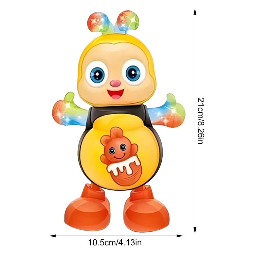 Musical Dancing Bee Toy with Lights and Motion