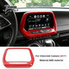 Red interior and exterior trim kit for Chevrolet Camaro vehicles