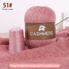Premium 100% Cashmere Yarn 6-Skein Set for Knitting