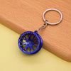 Gearbox Keychain with Turbo Hub and Brake Disc Pendant