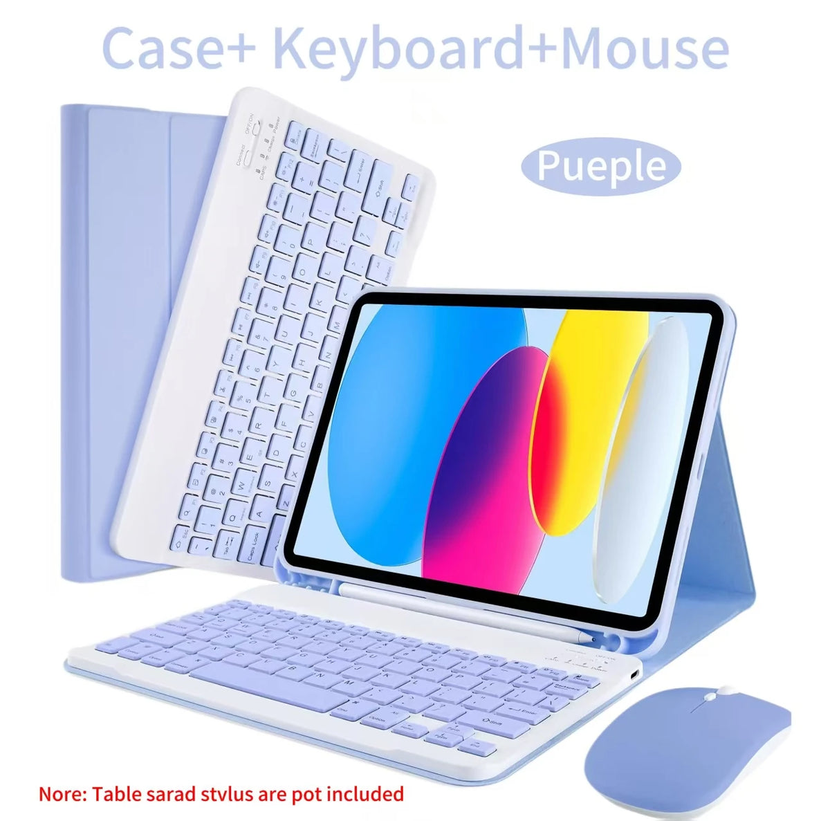 iPad Keyboard Case with Removable Cover