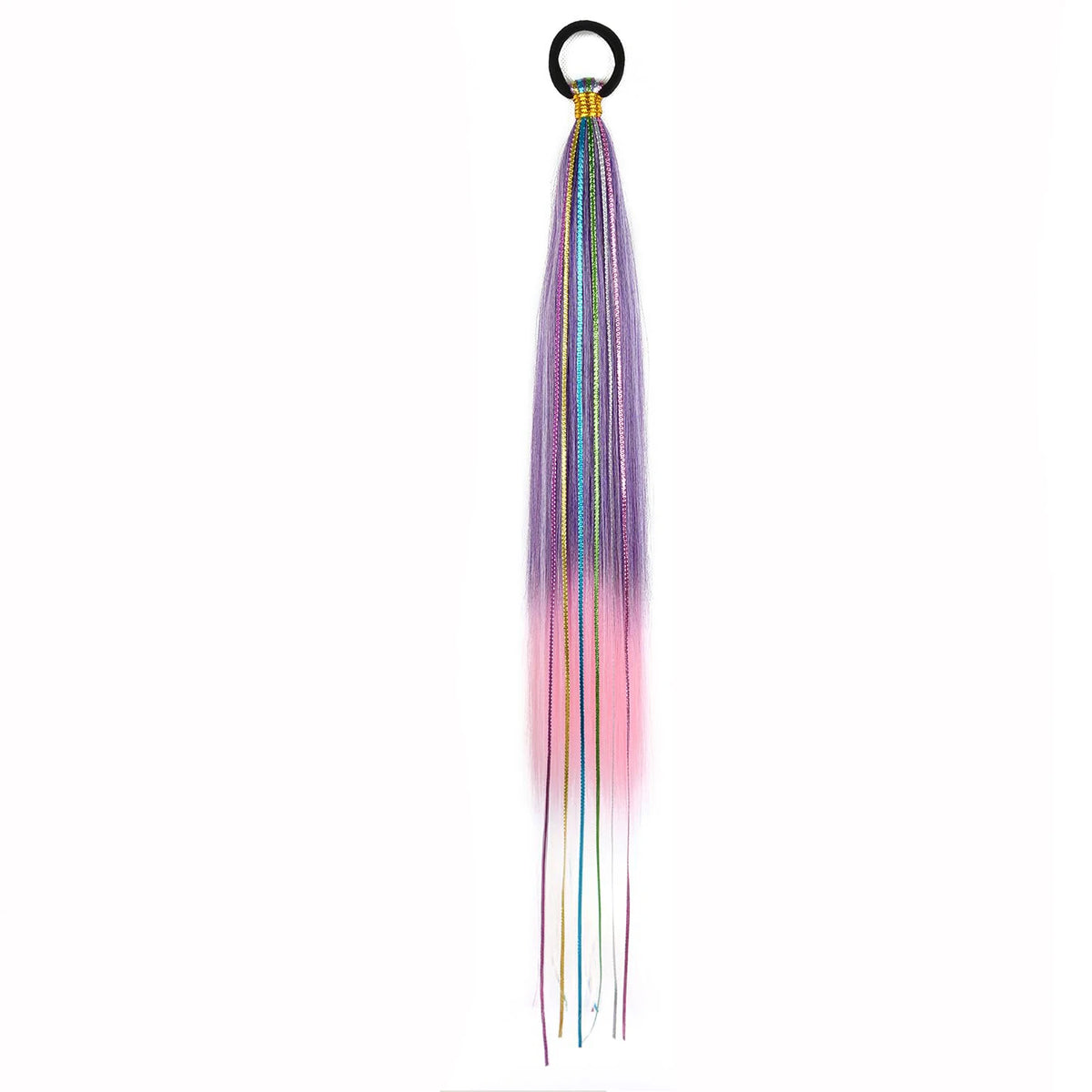 Long Straight Ombre Ponytail Extension
