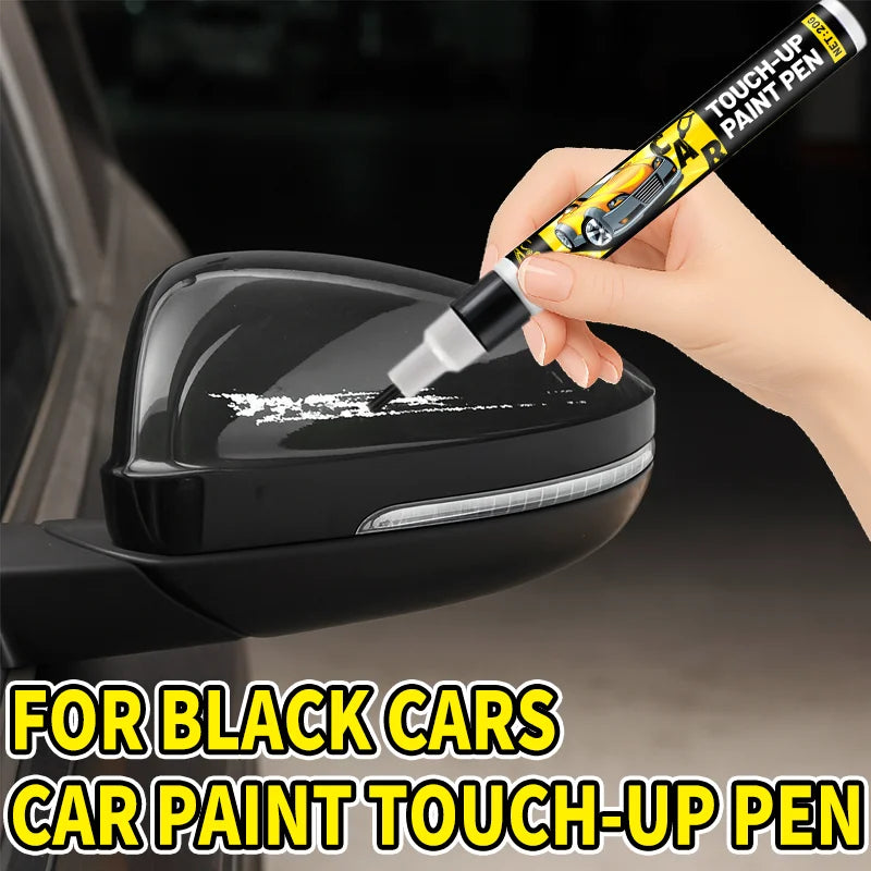 Black Car Touch-Up Paint Pen for Scratches & Wheel Repair