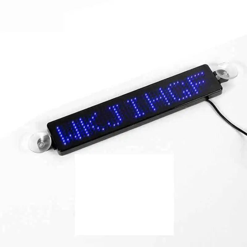 Smart LED Message Display Board for Cars