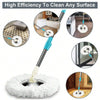 Replacement Microfiber Spin Mop Heads - Universal Fit