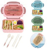 4-Compartment Bento Lunch Box