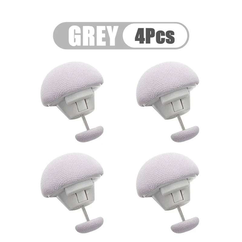 Mushroom Quilt Clips – Anti-Slip Duvet Fasteners