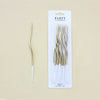 Spiral Birthday Cake Candles, Set of 6 Long Thin Decorative Candles for Cakes and Desserts