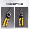 Heavy Duty Aviation Tin Snips – Chrome Vanadium Steel Sheet Metal Cutter