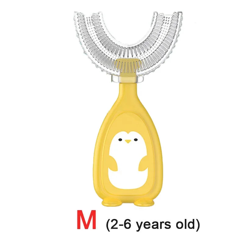 U-Shaped Silicone Toothbrush for Toddlers