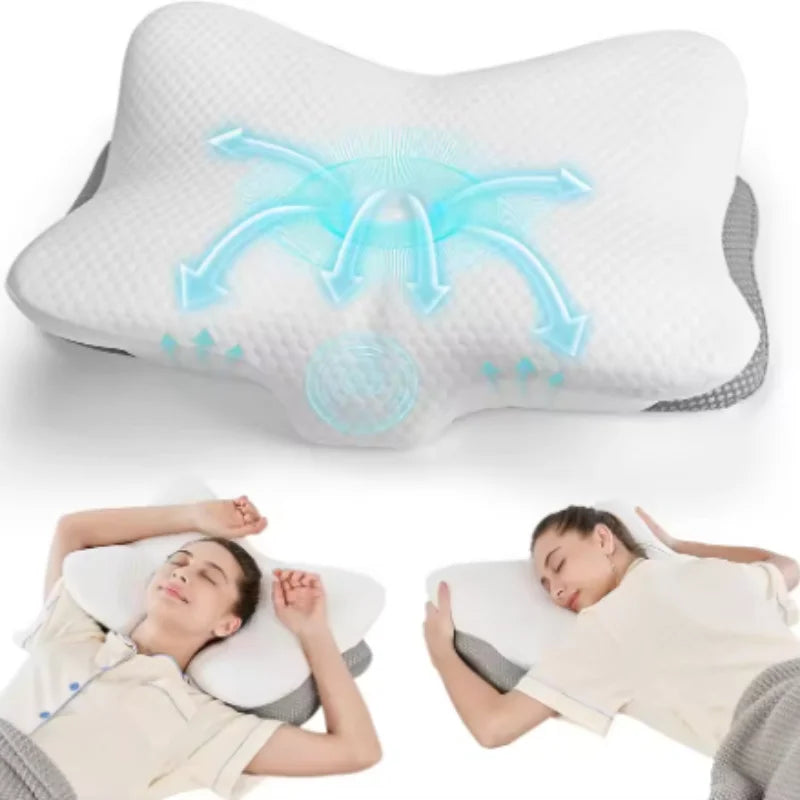Ergonomic Memory Foam Cervical Pillow