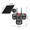 Solar-Powered Triple-Lens PTZ Security Camera