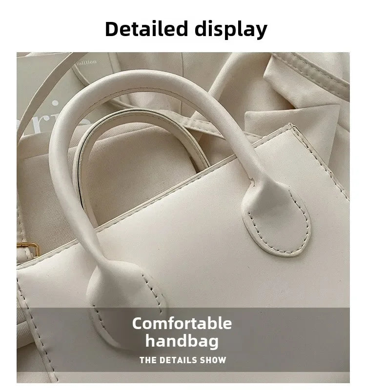 Minimalist Square PU Leather Crossbody Bag