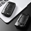Carbon Fiber Car Key Case Cover for VW, SEAT & Skoda