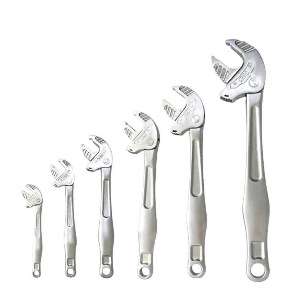 Heavy-Duty Adjustable Crab Claw Wrench