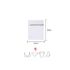 White fine mesh laundry bags for delicates and everyday wash, shown with size dimensions.