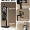 Adjustable Aluminum Phone Stand for Desk with 360° Rotation